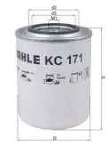 Yakıt Filtresi  MAHLE KC 17