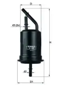 Yakıt Filtresi  MAHLE KL 488