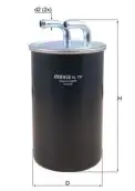 Yakıt Filtresi  MAHLE KL 737