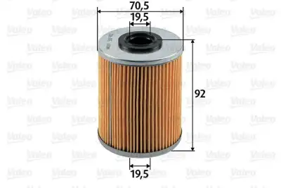 VALEO 587902 Yakıt Filtresi - 1. Görsel