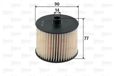 VALEO 587915 Yakıt Filtresi - 1. Görsel