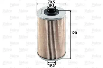 VALEO 587913 Yakıt Filtresi - 1. Görsel