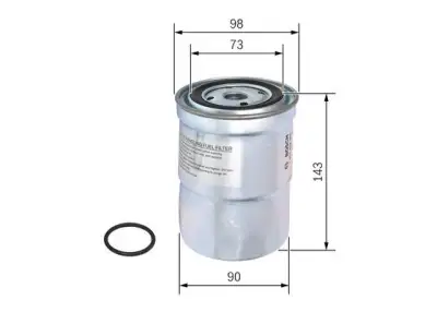 BOSCH 1457434459 Yakıt Filtresi - 5. Görsel