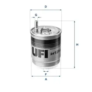 Yakıt Filtresi  PHAFF DF817