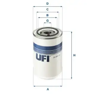 Yakıt Filtresi  UFI 24.341.00