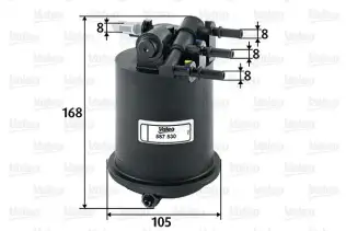 Yakıt Filtresi  VALEO 587530