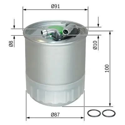 BOSCH F026402056 Yakıt Filtresi - 5. Görsel