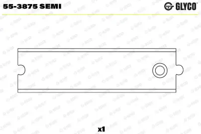 Yatak Burcu, Biyel GLYCO 55-3875 SEMI - 1. Görsel