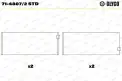 Yatak GLYCO 71-4806