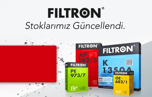 FILTRON Stoklarımız Güncellendi.