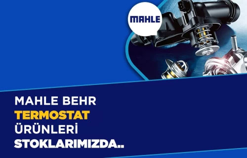 Termostat ürünleri stoklarımızda.