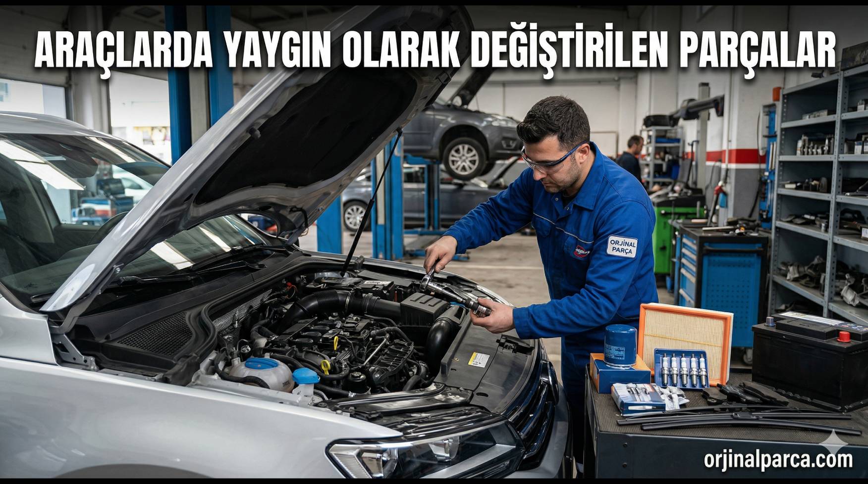 Araçlarda Yaygın olarak Değiştirilen Parçalar