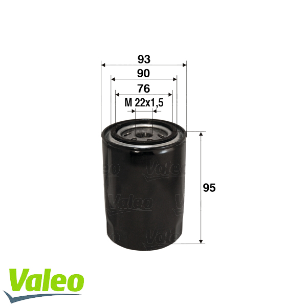 VALEO 586006 Yağ Filtresi - . Görsel