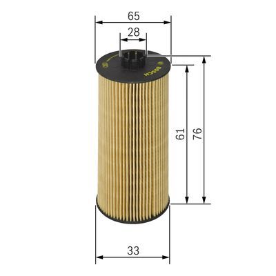 BOSCH 1457429301 Yağ Filtresi - . Görsel