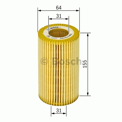 BOSCH 1457429185 Yağ Filtresi - . Görsel