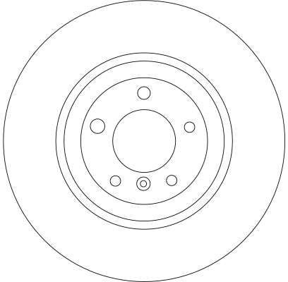 Ön Fren Aynasi Bmw 7 E65-E66-E67 01-09 348X30X28.4Xhavali - . Görsel