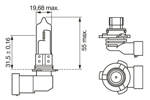 BOSCH 1987302807 Ampül - . Görsel