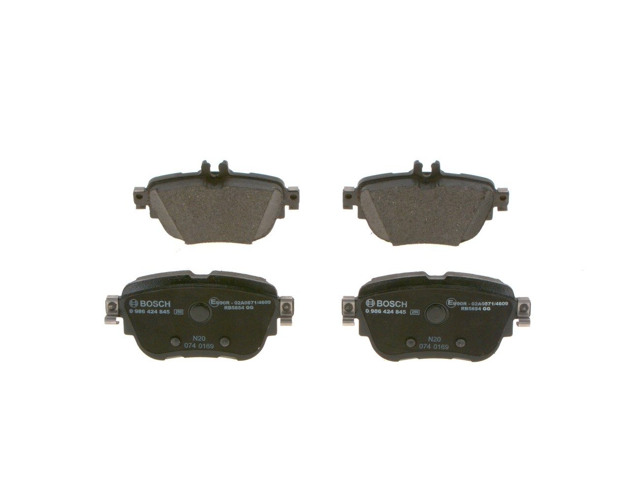 BOSCH 0986424845 Disk Balata - . Görsel