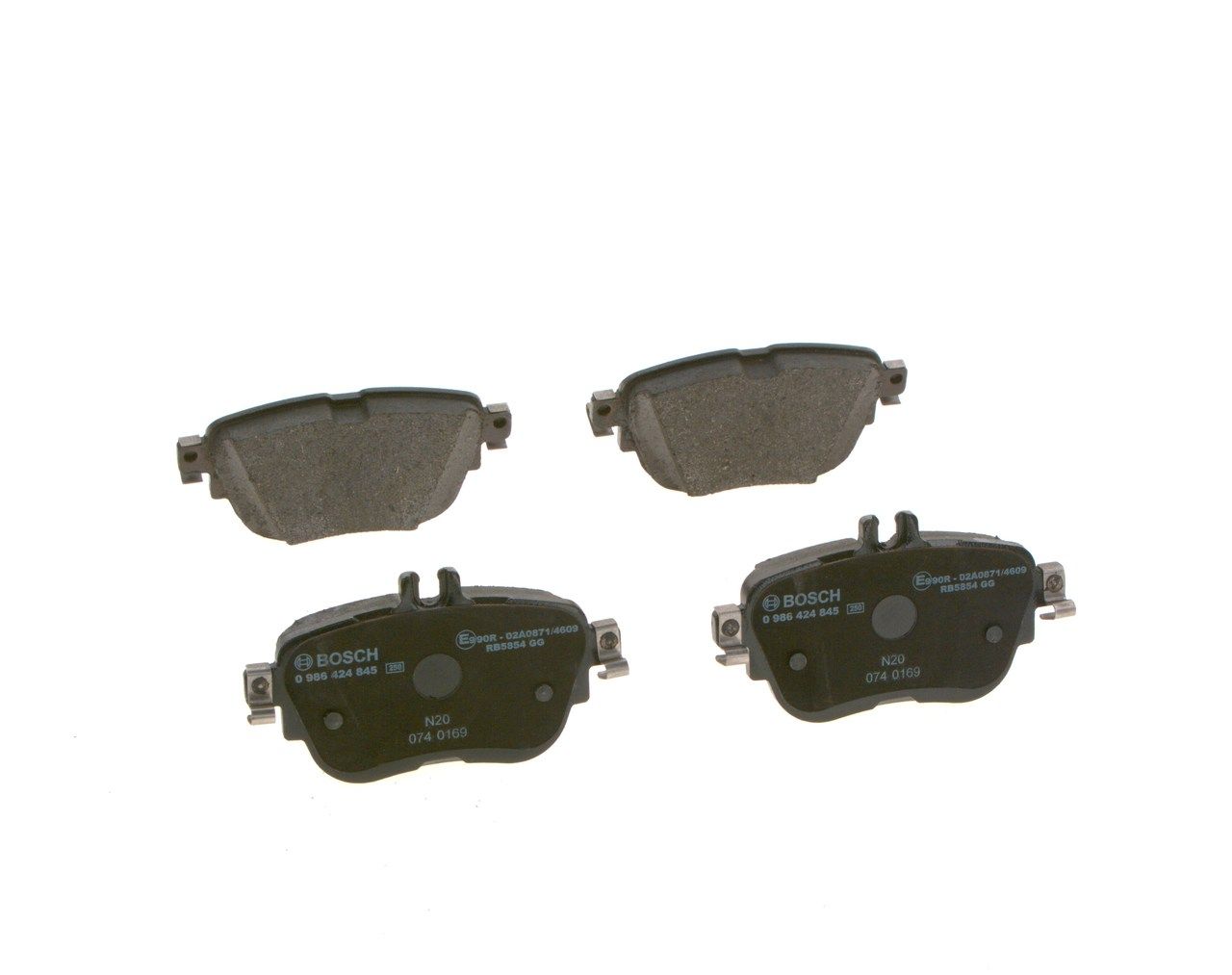 BOSCH 0986424845 Disk Balata - . Görsel