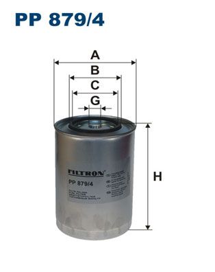 FILTRON PP8794 Yakıt Filtresi - . Görsel