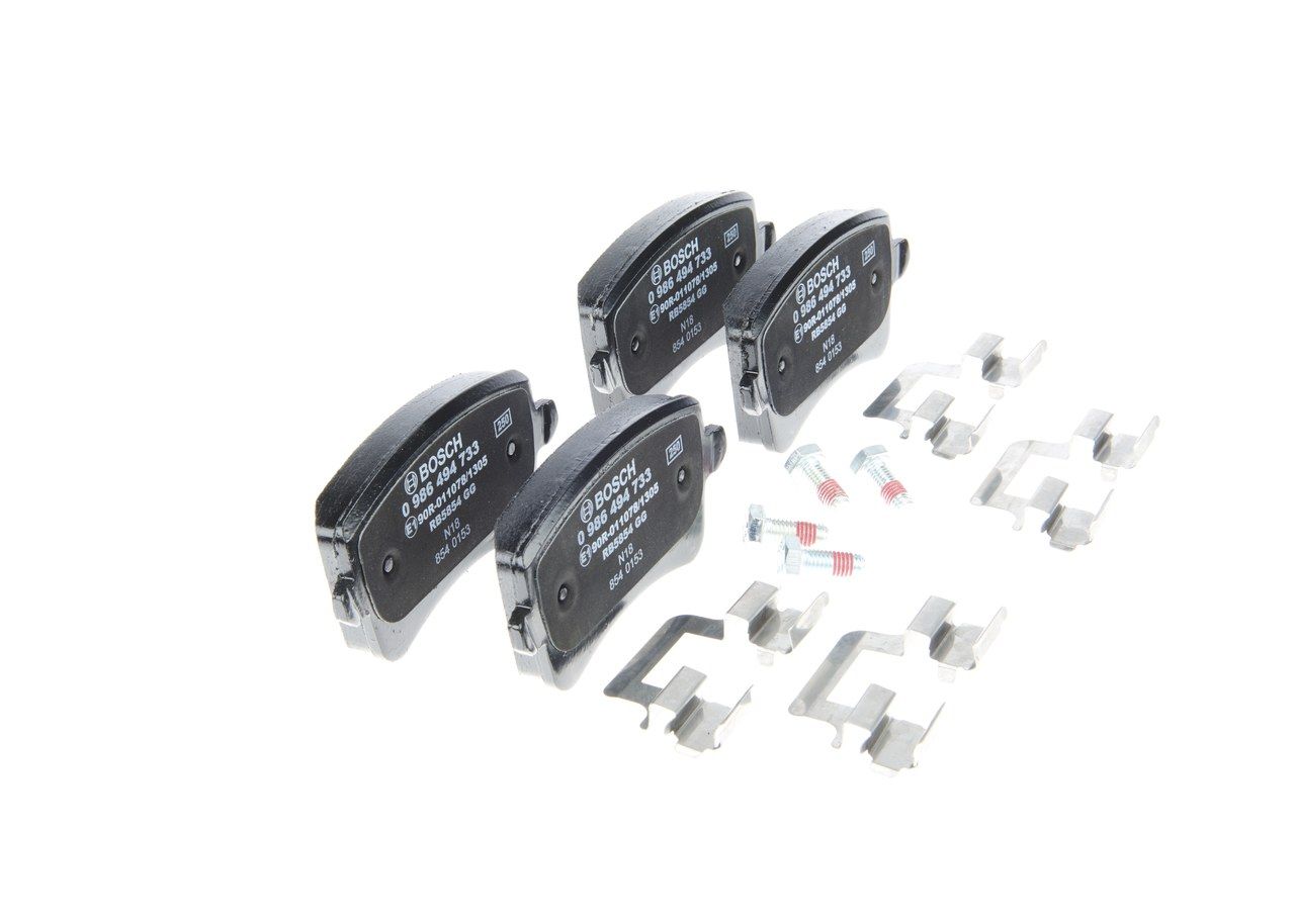 BOSCH 0986494733 Arka Fren Balatası - . Görsel