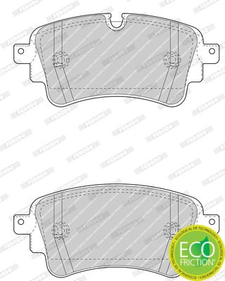 FERODO FDB4617 Fren Balatası Arka - 2. Görsel