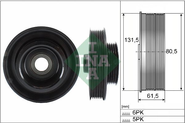 INA 544014110 Krank Kasnağı