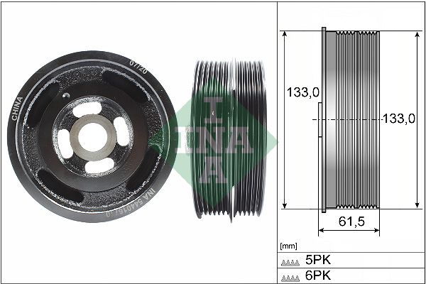 INA 544016710 Krank Kasnağı - . Görsel