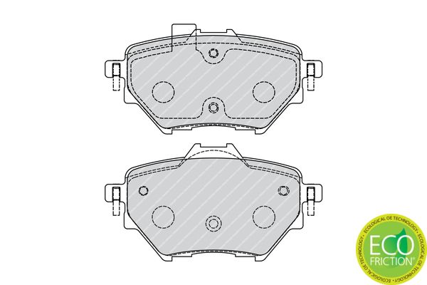 FERODO FDB4680 Fren Balatası Arka - 2. Görsel