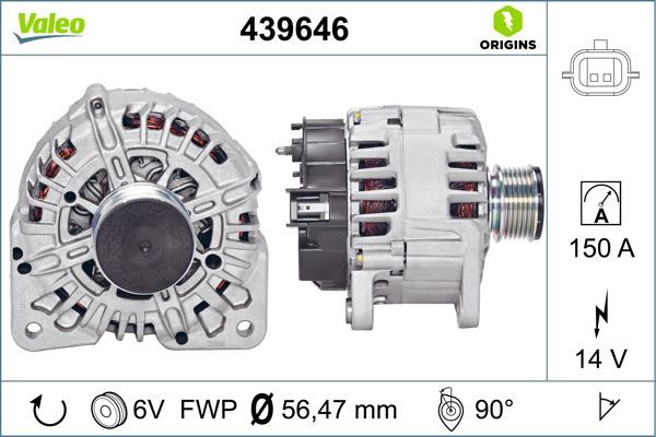 Alternator Grand Scenic Iv 1.5Dci 16 Grand Scenic Iv 1.5Dci Hybrid 16