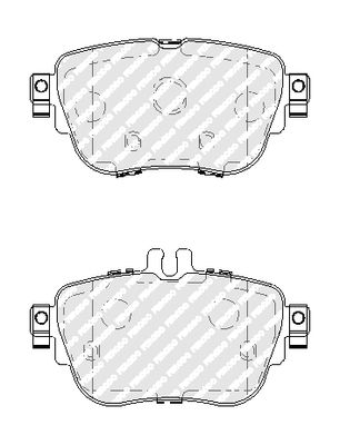 FERODO FDB5032 Fren Balatası Arka - 2. Görsel