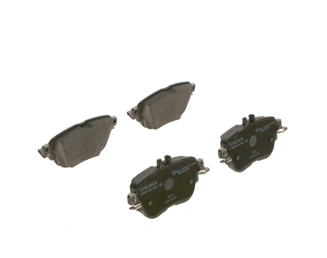 BOSCH 0986424845 Disk Balata - . Görsel
