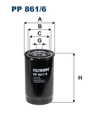 FILTRON PP8616 Yakıt Filtresi