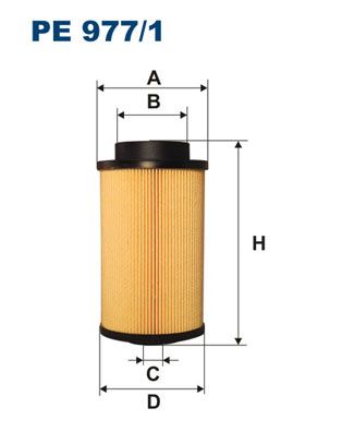FILTRON PE9771 Yakıt Filtresi