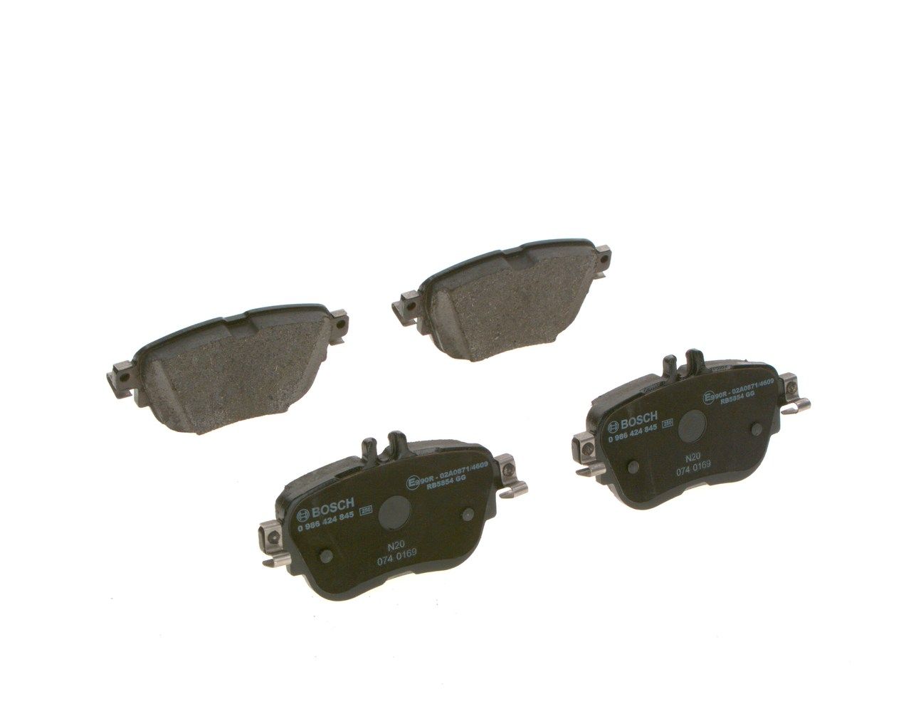 BOSCH 0986424845 Disk Balata - . Görsel