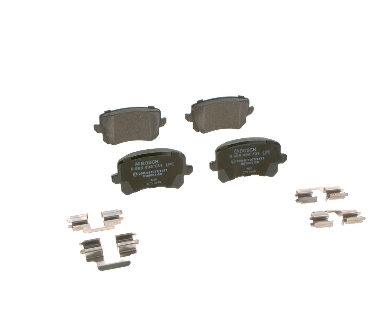 BOSCH 0986494731 Arka Fren Balatası - . Görsel