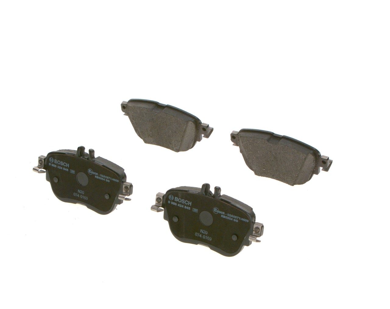 BOSCH 0986424845 Disk Balata - . Görsel