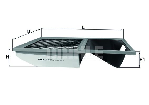 MAHLE LX3583 Hava Filtresi