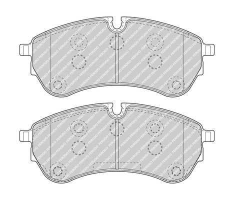 FERODO FVR5067 Fren Balatası Ön - 2. Görsel