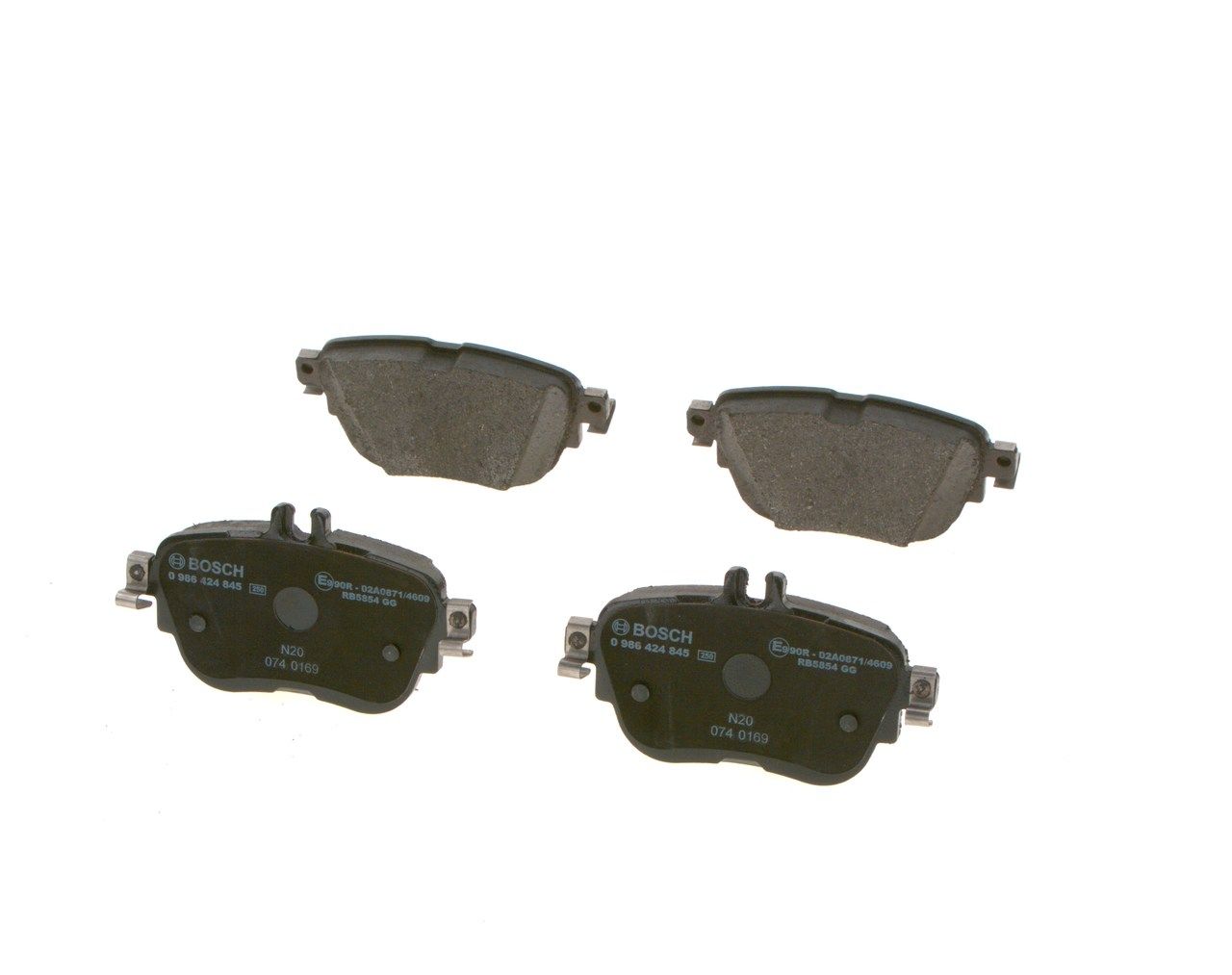 BOSCH 0986424845 Disk Balata - . Görsel