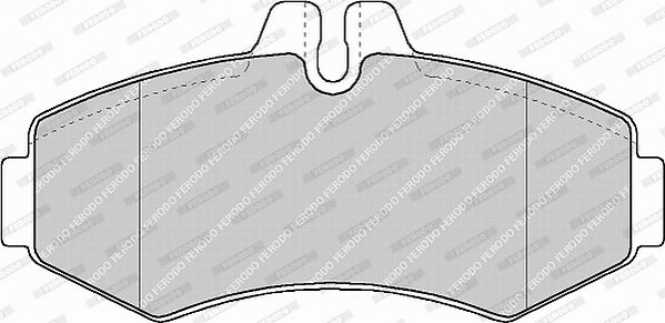 FERODO FVR1304 Fren Balatası Ön - . Görsel