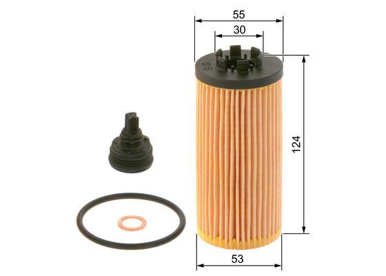 BOSCH F026407277 Yağ Filtresi - . Görsel