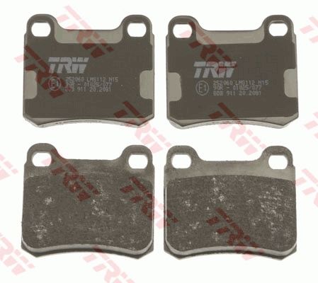 TRW GDB911 Fren Balatası Arka - . Görsel