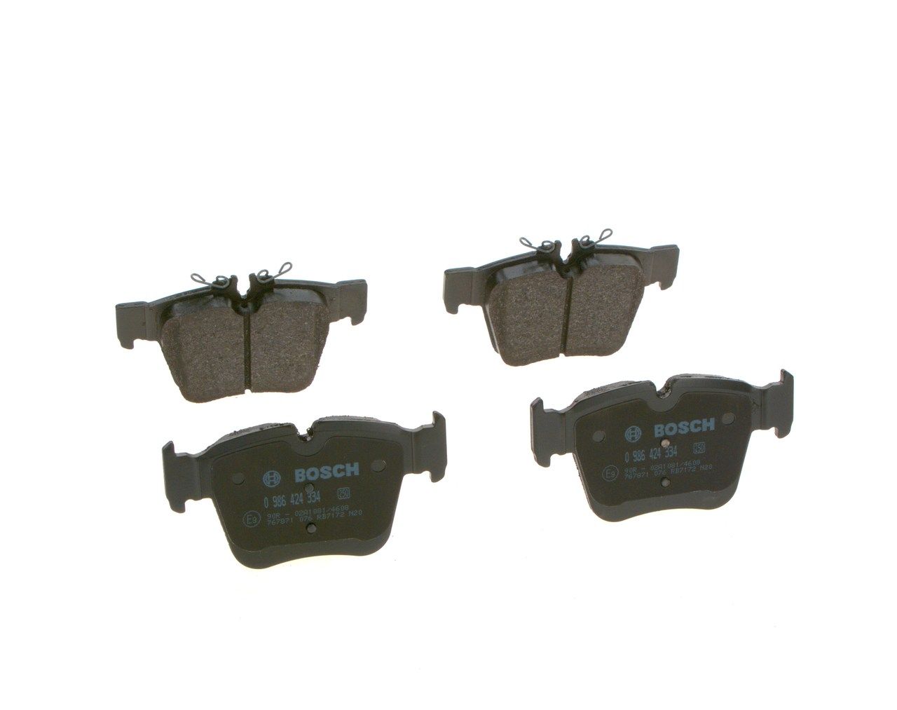 BOSCH 0986424334 Disk Balata - . Görsel
