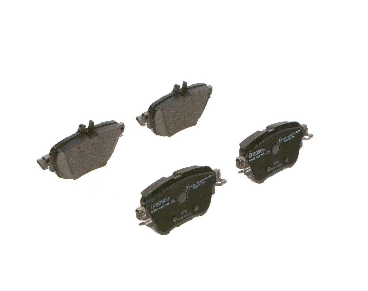 BOSCH 0986424845 Disk Balata - . Görsel