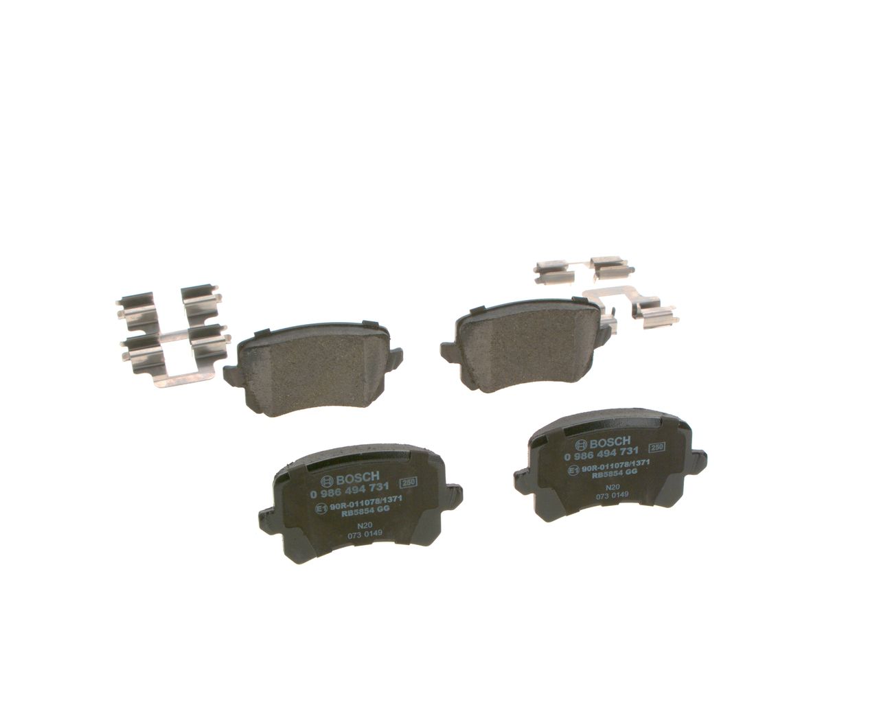 BOSCH 0986494731 Arka Fren Balatası - . Görsel