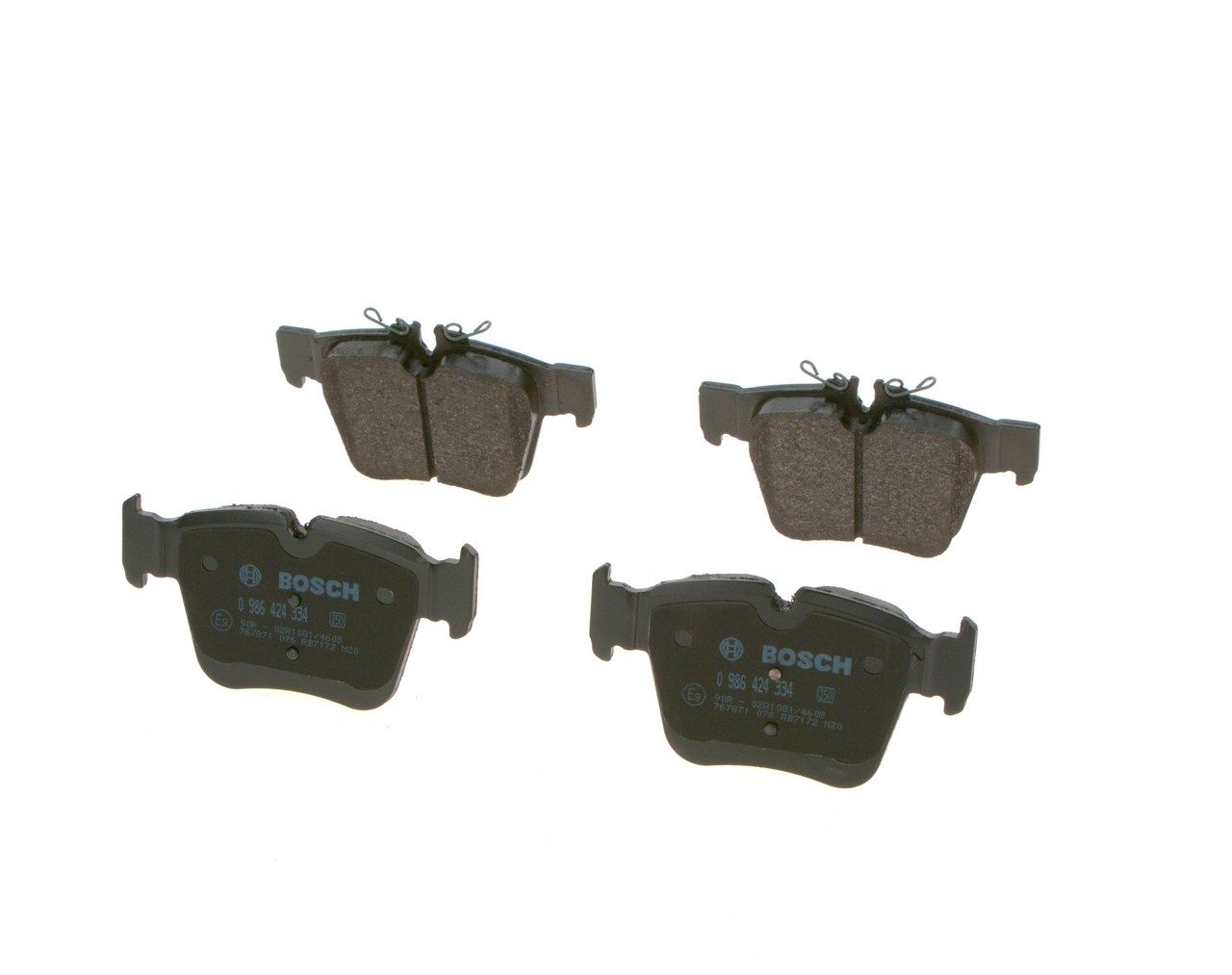 BOSCH 0986424334 Disk Balata - . Görsel