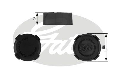 GATES RC238 Radyatör Su Kapağı - . Görsel
