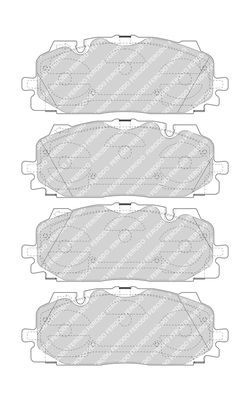 FERODO FDB4967 Fren Balatası Ön - 2. Görsel