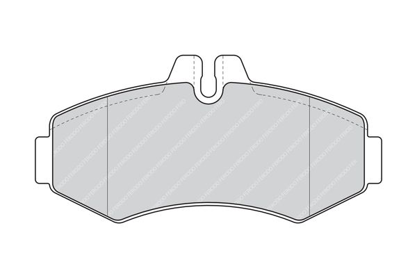 FERODO FVR1304 Fren Balatası Ön